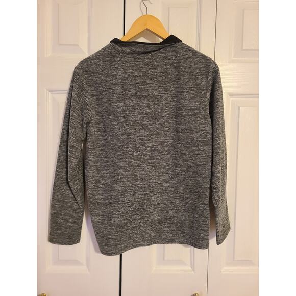 Crazy 8 xl boys partial zip static grey sweatshirt - Picture 4 of 6
